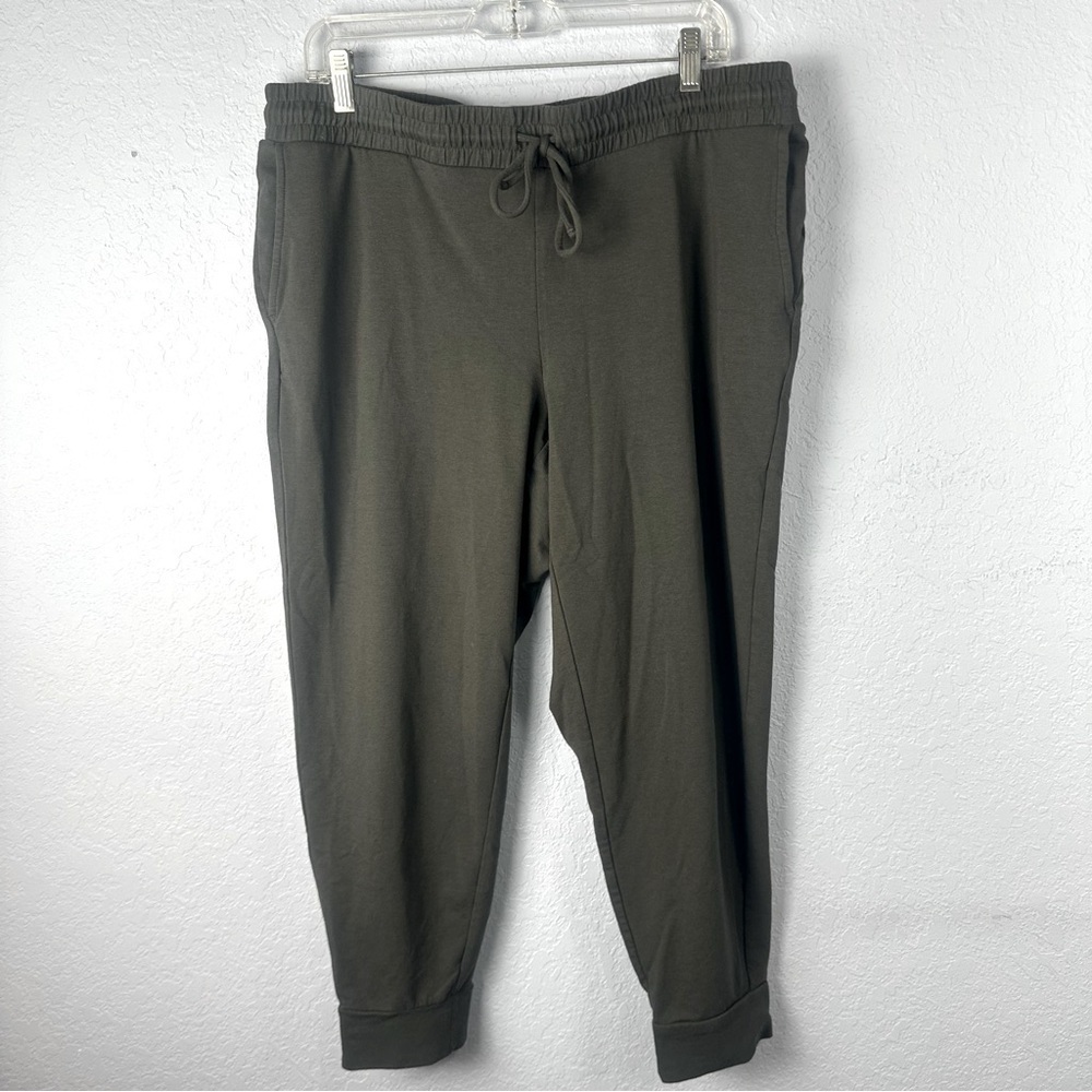 J. Jill Pure Jill Affinity French Terry Women’s Olive Joggers XL